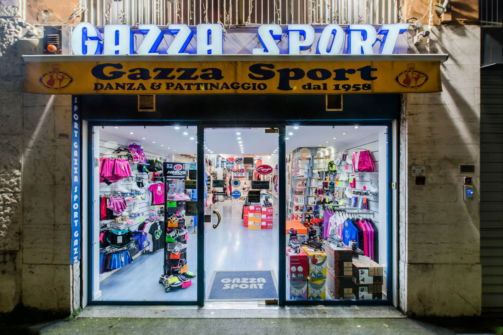 GAZZA SPORT negozio articoli sportivi pattinaggio e danza